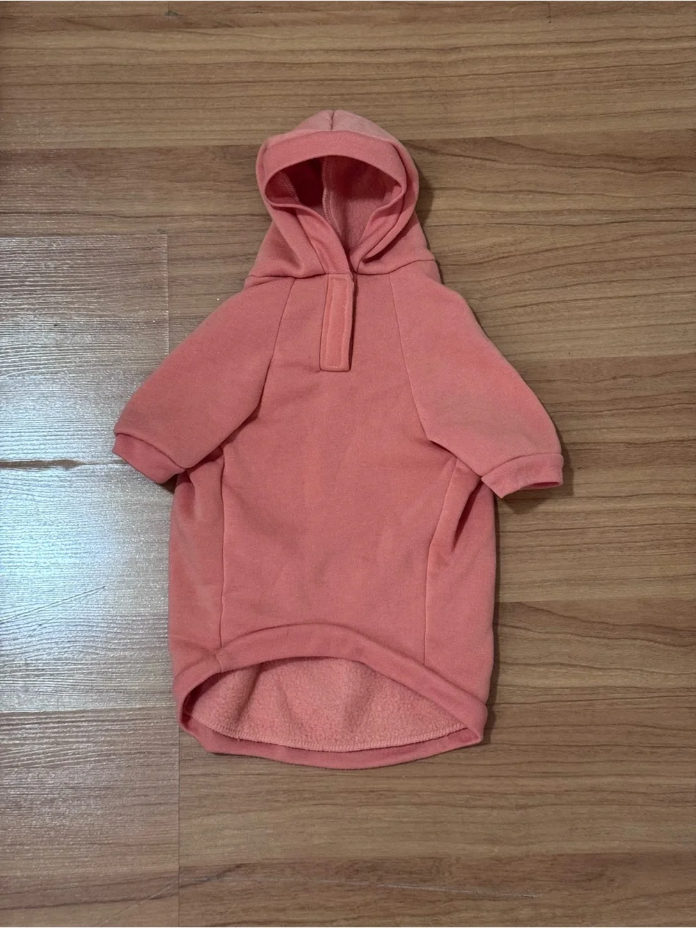Top Paw Pink Fleece Dog Hoodie Small